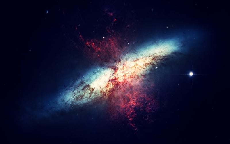 Galaxy Stars Cosmos Illustration